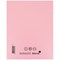 Silvine Exercise Book, Plain, 229x178mm, Pink, Pack of 10