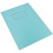 Silvine Plain Exercise Book, A4, 80 Pages, Blue, Pack of 10