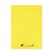 Silvine Tough Shell Exercise Book, A4+, Yellow, Pack of 25