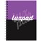 Silvine Luxpad Printed Hardback Notebook A5 Plus (Pack of 3)