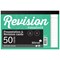 Silvine Revision Note Card Pad, 152 x 101mm, White, 20xPacks of 50, 1000 Cards