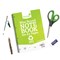 Silvine Recycled Wirebound Notebook, A4, Ruled, 104 Pages, Green, Pack of 12 Silvine Recycled Wirebound Notebook, A4, Ruled, 104 Pages, Green, Pack of 12