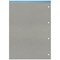 Silvine FSC Certified Refill Pad, A4, Ruled with Margin, 160 Pages, Blue, Pack of 5