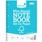 Silvine FSC Certified Wirebound Notebook, A4, Ruled & Perforated, 160 Pages, Blue, Pack of 5