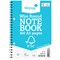 Silvine FSC Certified Wirebound Notebook, A5, Ruled & Perforarted, 160 Pages, Blue Pack of 5