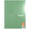 Silvine Luxpad Metallic Wirebound Notebook, A4+, Ruled with Margin, 200 Pages, Assorted, Pack of 3 Silvine Luxpad Metallic Wirebound Notebook, A4+, Ruled with Margin, 200 Pages, Assorted, Pack of 3