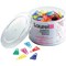 Plastic Paperclip 60mm Assorted (75 Pack)
