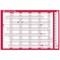 Sasco Year Planner, Unmounted, 915x610mm, 2025