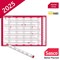 Sasco Year Planner, Unmounted, 915x610mm, 2025