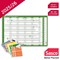 Sasco Fiscal Year Planner, Unmounted, 915x610mm, 2025-2026