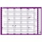 Sasco Academic Year Planner, Unmounted, 915x610mm, 2025-26