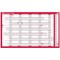 Sasco Oversized Year Planner, Unmounted, 1100x610mm, 2025