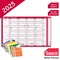 Sasco Oversized Year Planner, Unmounted, 1100x610mm, 2025 Sasco Oversized Year Planner, Unmounted, 1100x610mm, 2025