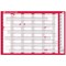 Sasco Compact Year Planner, Unmounted, 610x405mm, 2025 Sasco Compact Year Planner, Unmounted, 610x405mm, 2025