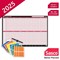 Sasco Day Planner, Mounted, 915x610mm, 2025 Sasco Day Planner, Mounted, 915x610mm, 2025