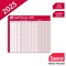 Sasco Staff Planner, Mounted, 915x610mm, 2025 Sasco Staff Planner, Mounted, 915x610mm, 2025