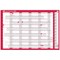 Sasco Year Planner, Mounted, 915x610mm, 2026