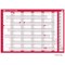 Sasco Year Planner, Unmounted, 915x610mm, 2026