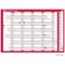 Sasco Super Compact Year Planner, Unmounted, 400x285mm, 2026 Sasco Super Compact Year Planner, Unmounted, 400x285mm, 2026