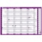 Sasco Academic Year Planner, Unmounted, 915x610mm, 2026/27