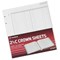 Twinlock 2.5C Crown Double Ledger Sheets, Ref: 75831, Pack of 100