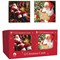 Traditional Boxed Santa Christmas Cards x12 Pack of 24
