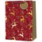 Christmas Reindeer Gift Bag Extra Large Pack of 6