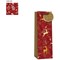 Christmas Reindeer Bottle Gift Bag Pack of 6