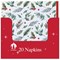 Traditional Christmas Party Paper Napkins x20 Pack of 12