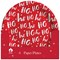 Contemporary Christmas Party Paper Plates x6 Pack of 12
