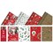 Traditional Christmas Wrapping Paper 4m Pack of 36
