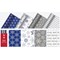 Christmas Blue Snowflakes Wrapping Paper 4m Pack of 36