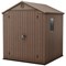 Keter Darwin Shed 6x6ft Wood Brown KET252003