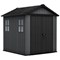 Keter Newton Plus Shed 7.5x7ft Grey KET260263