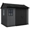 Keter Newton Plus Shed 9.5x7ft Grey KET259689