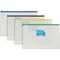 Tiger Sundry A4 Zip Bags, Assorted, Pack of 12