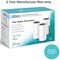 TP-Link Deco M4 Wi-Fi Router System, Pack of 3
