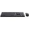 Trust TKM-360 Wireless Keyboard and Mouse Set, Black