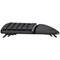 Trust Keyra Ergonomic Multidevice Wireless Keyboard, Black