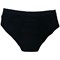 TSL Heavy Absorbency Washable Period Pants, Briefs Style, Small, Black