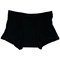 TSL Heavy Absorbency Washable Period Pants, Boxers Style, Small, Black