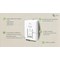 TSL Period Product Dispenser, 2 Dispensing Slots for 288 Tampons/70 Pads
