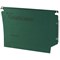 Rexel Crystalfile Classic Manilla Lateral Suspension Files, 330mm Width, 30mm Square Base, Green, Pack of 25