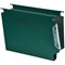 Rexel Crystalfile Classic Manilla Lateral Suspension Files, 330mm Width, 30mm Square Base, Green, Pack of 25