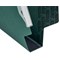 Rexel Crystalfile Classic Manilla Lateral Suspension Files, 330mm Width, 30mm Square Base, Green, Pack of 25