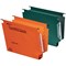 Rexel Crystalfile Classic Manilla Lateral Suspension Files, 330mm Width, 30mm Square Base, Green, Pack of 25