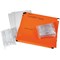 Rexel Crystalfile Classic Manilla Lateral Suspension Files, 330mm Width, 30mm Square Base, Orange, Pack of 25