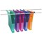 Rexel Multifile Polypropylene Suspension Files, Square Base, A4, Assorted, Pack of 10