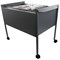 Rexel Suspension Filing Trolley for 100 Files - Grey