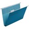 Rexel Crystalfile Classic Manilla Suspension Files, Square Base, Foolscap, Blue, Pack of 50